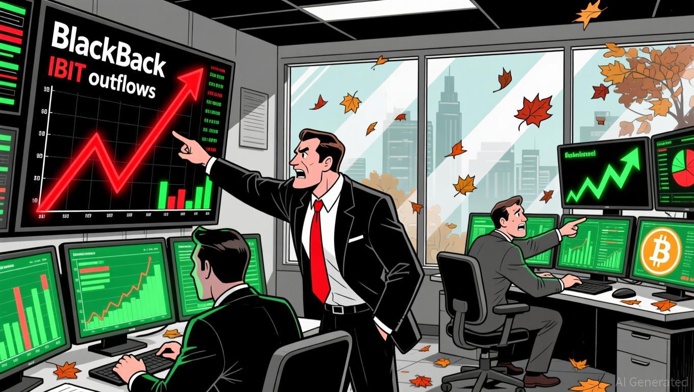 比特币ETF资金流出与市场情绪：分析贝莱德抛售5.7亿美元IBIT的短期影响